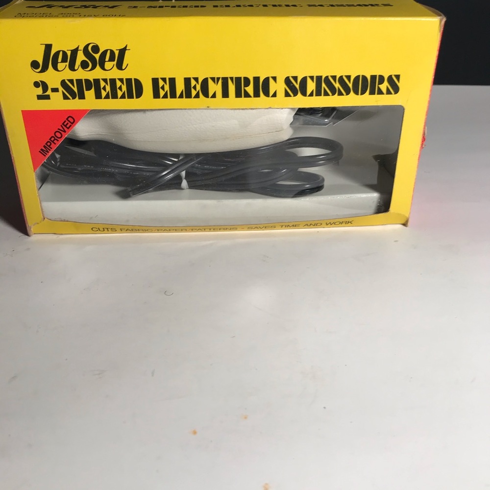 Vintage electric scissors